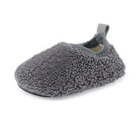 MK MATT KEELY Zapatillas de Estar por Casa para Niños Suave Antideslizantes Caliente Zapatos de Sherpa Lana EU19-30