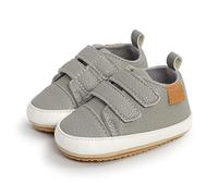 MK MATT KEELY Zapatos Bebé Niña Niños Primeros Pasos Zapatillas Antideslizantes de Cuero Suave de PU 12-18 Meses