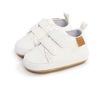 MK MATT KEELY Zapatos Bebé Niña Niños Primeros Pasos Zapatillas Antideslizantes de Cuero Suave de PU 12-18 Meses