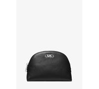 MK Neceser de viaje grande de piel granulada con logotipo imperio - Negro - Michael Kors ONE SIZE