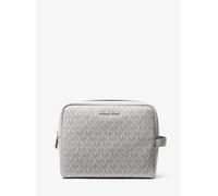 MK Neceser Hudson con logotipo - Plateado - Michael Kors ONE SIZE