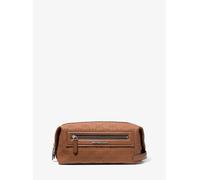 MK Neceser Jet Set de piel con logotipo en relieve - Marrón - Michael Kors ONE SIZE