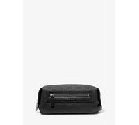 MK Neceser Jet Set de piel con logotipo en relieve - Negro - Michael Kors ONE SIZE