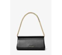MK Pochette Carmine mediano de piel granulada - Negro - Michael Kors ONE SIZE