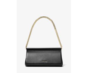 MK Pochette Carmine mediano de piel granulada - Negro - Michael Kors ONE SIZE