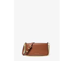 MK Pochette transformable Bryant pequeño de piel granulada - Marrón - Michael Kors ONE SIZE