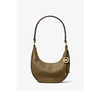 MK Pochette transformable Nolita pequeño de piel granulada - Verde - Michael Kors ONE SIZE