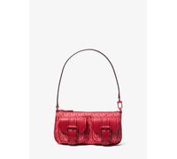 MK Pochette transformable Zoe pequeño con logotipo - Rojo - Michael Kors ONE SIZE