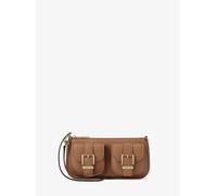 MK Pochette Zoe pequeña de piel granulada - Marrón - Michael Kors ONE SIZE