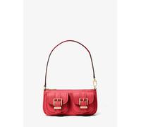 MK Pochette Zoe pequeña de piel granulada - Rojo - Michael Kors ONE SIZE