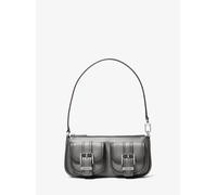 MK Pochette Zoe pequeño de piel curtida - Gris - Michael Kors ONE SIZE