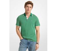 MK Polo Greenwich de algodón a rayas - Verde - Michael Kors XS
