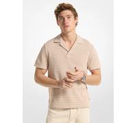 MK Polo Johnny de jacquard a rayas - Nude - Michael Kors L