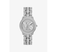 MK Reloj Phoebe en tono plateado con incrustaciones - Plateado - Michael Kors ONE SIZE