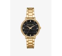 MK Reloj Pyper en tono dorado con incrustaciones - Dorado - Michael Kors ONE SIZE