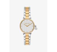 MK Reloj Pyper mini bitono con incrustaciones - Plateado - Michael Kors ONE SIZE