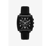 MK Reloj Rhys oversize en tono negro con correa de silicona - Negro - Michael Kors ONE SIZE