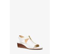 MK Sandalia Berkley de piel con cuña - Blanco - Michael Kors EU 38.5