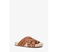 MK Sandalia Irene de piel con tachuelas - Marrón - Michael Kors EU 35