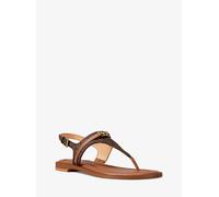 MK Sandalia Mandy con tira en forma de T y logotipo - Marrón - Michael Kors EU 39