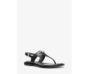 MK Sandalia Mandy de piel con tira en forma de T - Negro - Michael Kors EU 37
