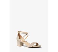 MK Sandalia Serena Flex de malla de cadena brillante - Dorado - Michael Kors EU 36