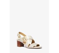 MK Sandalia Vera de piel con logotipo - Nude - Michael Kors EU 40