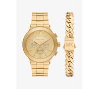 MK Set de pulsera y reloj Billie oversize en tono dorado - Dorado - Michael Kors ONE SIZE