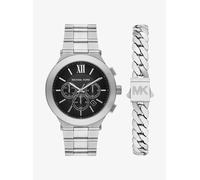 MK Set de pulsera y reloj Billie oversize en tono plateado - Plateado - Michael Kors ONE SIZE