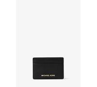 MK Tarjetero de piel granulada - Negro - Michael Kors ONE SIZE