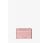 MK Tarjetero de piel granulada - Rosa - Michael Kors ONE SIZE