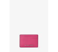 MK Tarjetero de piel granulada - Rosa - Michael Kors ONE SIZE