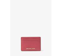 MK Tarjetero de piel granulada - Rosa - Michael Kors ONE SIZE