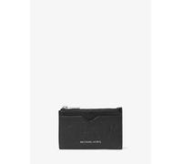 MK Tarjetero Hudson de piel con logotipo en relieve - Negro - Michael Kors ONE SIZE