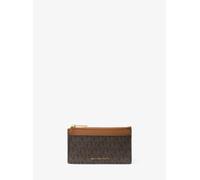 MK Tarjetero Jet Set pequeño con logotipo - Marrón - Michael Kors ONE SIZE