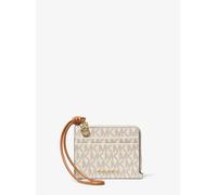 MK Tarjetero Jet Set pequeño con logotipo y tira de pulsera - Nude - Michael Kors ONE SIZE