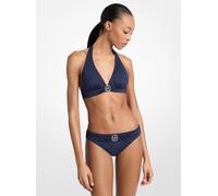 MK Top de bikini halter con logotipo - Azul - Michael Kors M