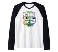 MK Ultra Control Mental y Tortura Psicológica Camiseta Manga Raglan