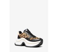 MK Zapatilla Arla de piel con adornos - Amarillo - Michael Kors EU 36