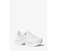 MK Zapatilla Arla de piel con tachuelas - Blanco - Michael Kors EU 38.5