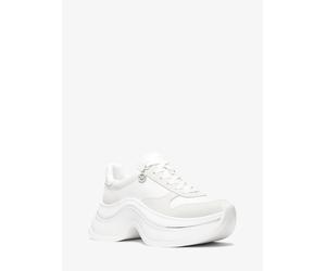 MK Zapatilla Arla de piel y ante - Blanco - Michael Kors EU 41