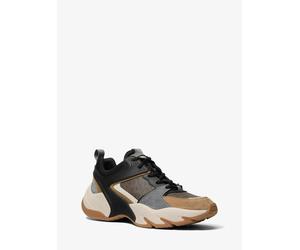 MK Zapatilla Chase de varios materiales - Marrón - Michael Kors EU 40