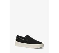 MK Zapatilla Eddie de lona de algodón sin cordones - Negro - Michael Kors EU 44.5