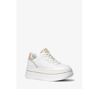 MK Zapatilla Hayes de piel con plataforma - Dorado - Michael Kors EU 35
