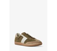 MK Zapatilla Jovie de ante con bloque de color - Verde - Michael Kors EU 37