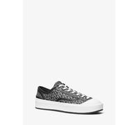 MK Zapatilla Jude de jacquard con logotipo MK2000 - Negro - Michael Kors EU 42