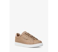 Michael Kors Keating - Tenis con cordones para hombre, Piel/caqui, 11.5
