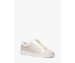 MK Zapatilla Keaton con cremallera y logotipo - Nude - Michael Kors EU 41