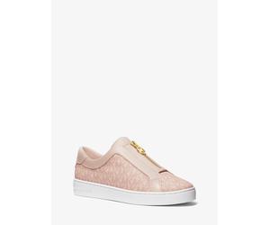 MK Zapatilla Keaton con cremallera y logotipo - Rosa - Michael Kors EU 40