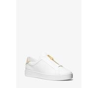 MK Zapatilla Keaton de piel con cremallera - Dorado - Michael Kors EU 40